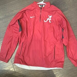 Nike Univ of Alabama Storm Fit, windbreaker, raincoat, crimsonand gray, light